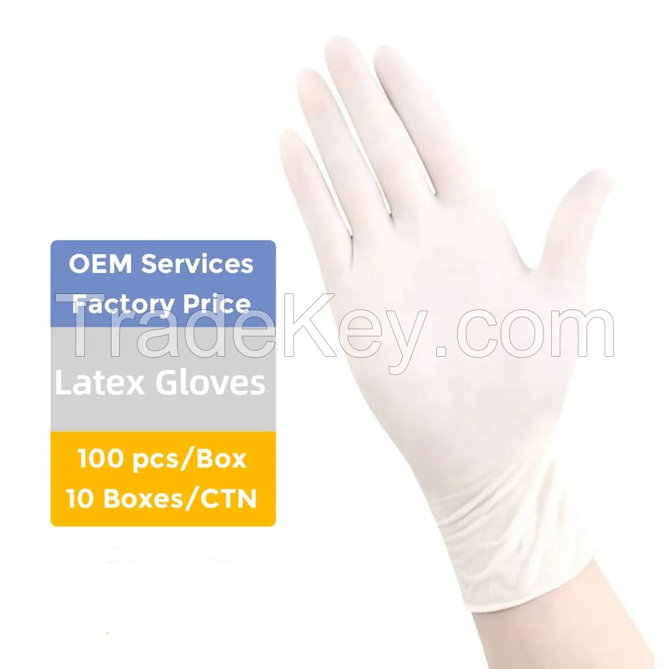 Disposable  Latex  Gloves