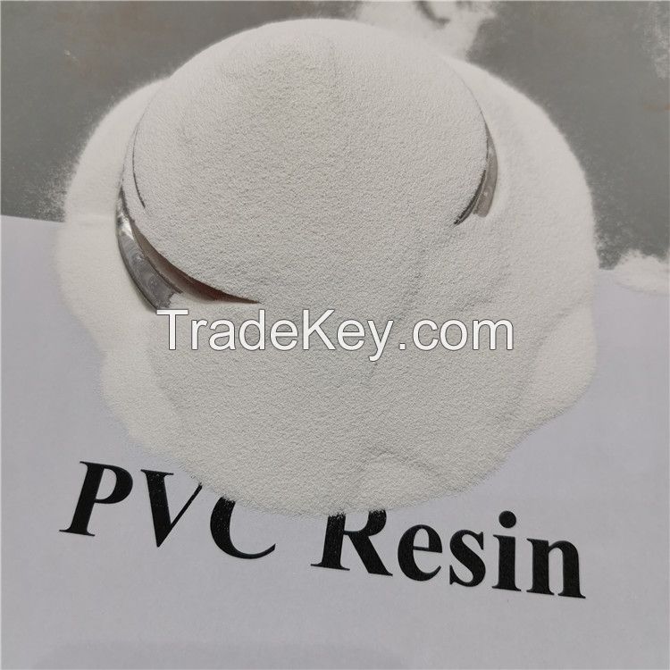 High Pure White Powder Ethylene Based PVC Resin