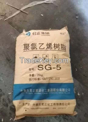 Zhongtai/Xinfa/Erdos/Junzheng/Tianye/Yougubang  Factory Supply PVC Resin Sg5 K-Value K66-68