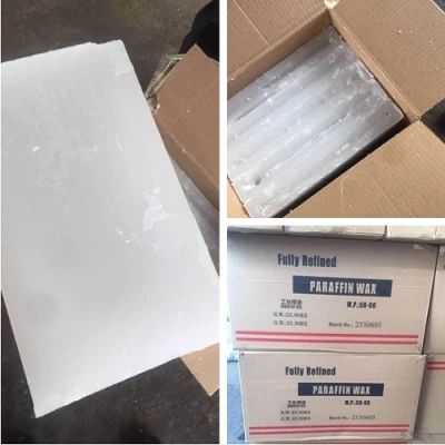 China Factory Wholesale Kunlun Brand #56 Semi-Refined Paraffin Wax CAS: 8002-74-2 for Candle/Plastic/Coating/Sealing