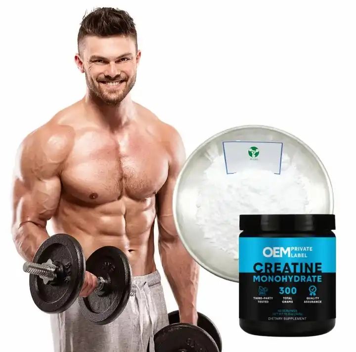 OEM Micronized Pure Creatine Creatine Monohydrate Capsules for Supports Muscle Size Strength and Power Pre and Post Workouts