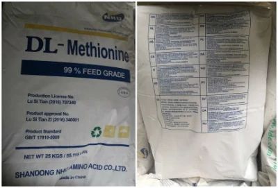 99% Purity Feed Additives Dl-Methionine for The Food CAS 59-51-8