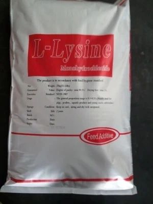 Manufacturer Supply High Purity CAS 10098-89-2 L-Lysine Hydrochloride / L-Lysine