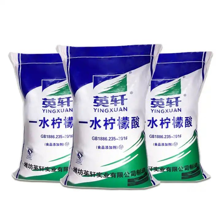Factory Supply Citric Acid Monohydrate and Citric Acid Anhydrous with Good Quality