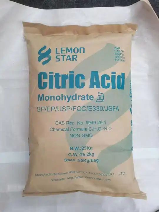 Citric Acid Monohydrate /anhydrous Ensign food grade weifangttca citric acid  BP USP FCC E330 for sale