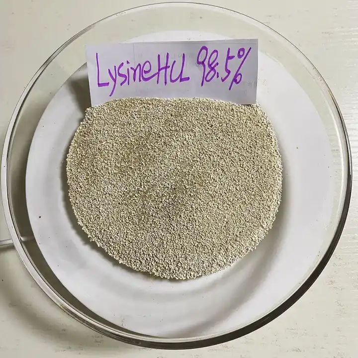 Supply L lysine Feed Grade 98.5% L-lysine Hydrochloride Feed Additives