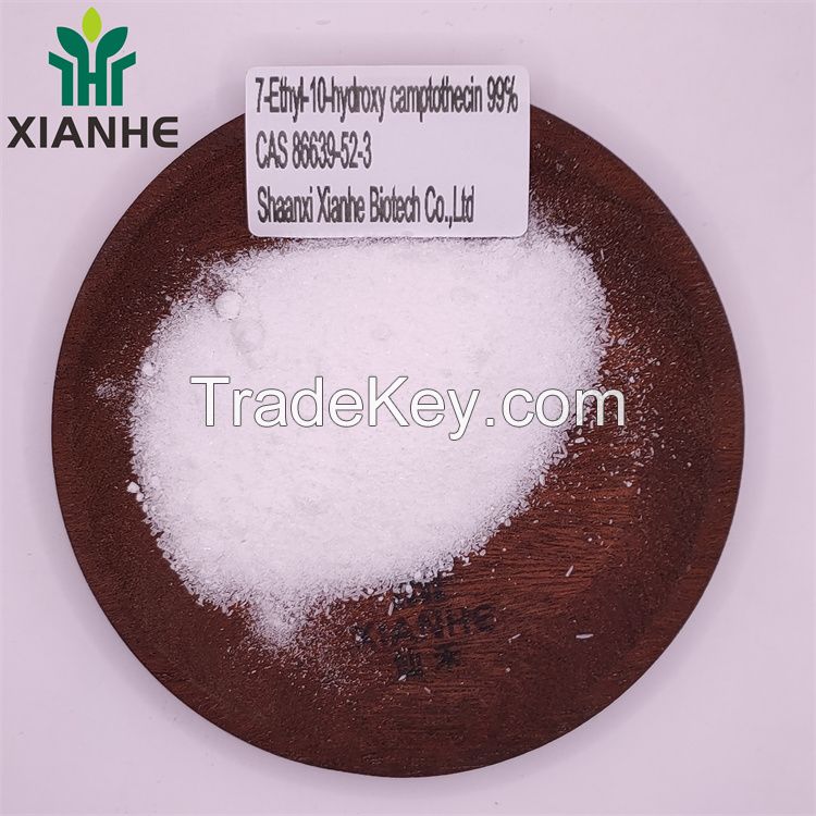 XIANHE factory Supply 7-Ethyl-10-hydroxy camptothecin 99% CAS 86639-52-3