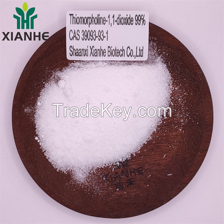 XIANHE factory Supply Thiomorpholine-1,1-dioxide 99% CAS 39093-93-1