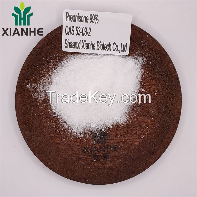 XIANHE factory Supply Prednisone 99% CAS 1953-3-2