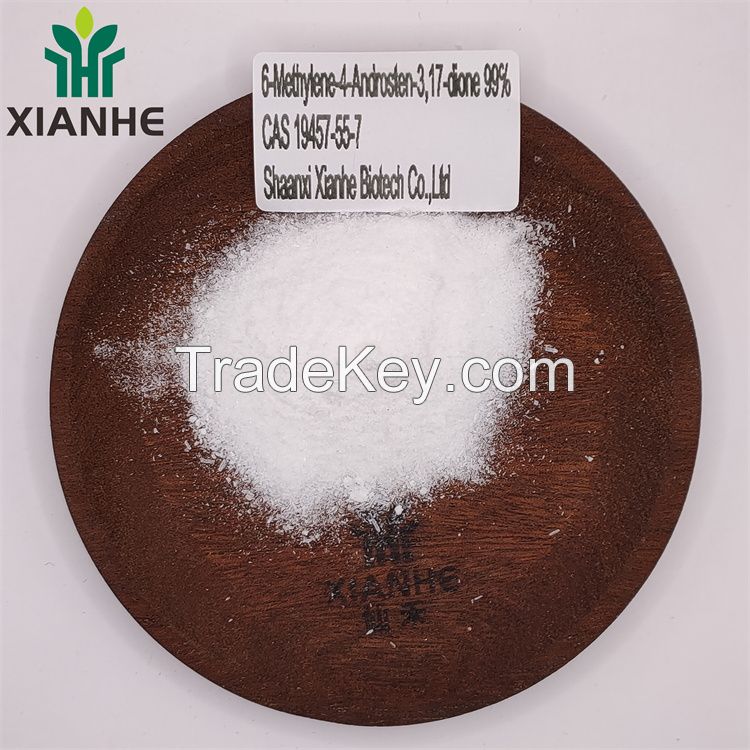 XIANHE factory Supply 6-Methylene-4-Androsten-3, 17-dione 99% CAS 19457-55-7