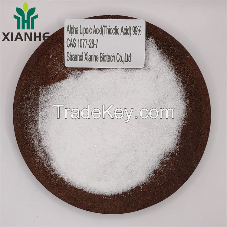 Alpha Lipoic Acid(Thioctic Acid) 99% CAS 1077-28-7