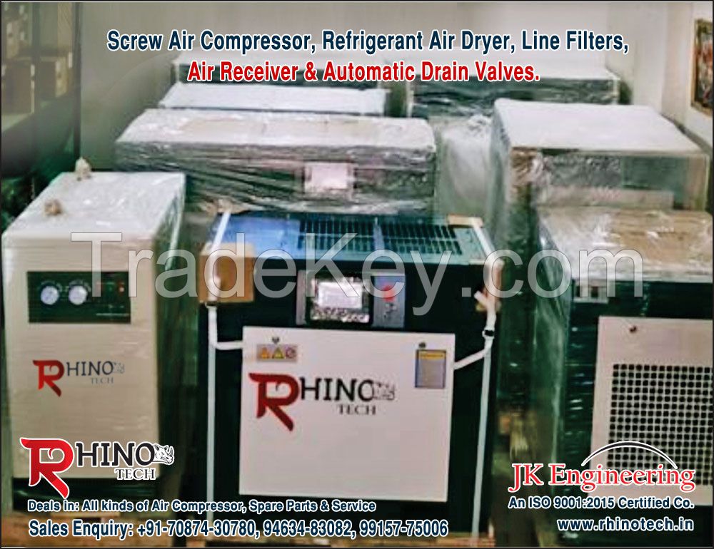 Air Compressor Direct Driven (Fixed Speed) manufacturers exporters in India Punjab Ludhiana 