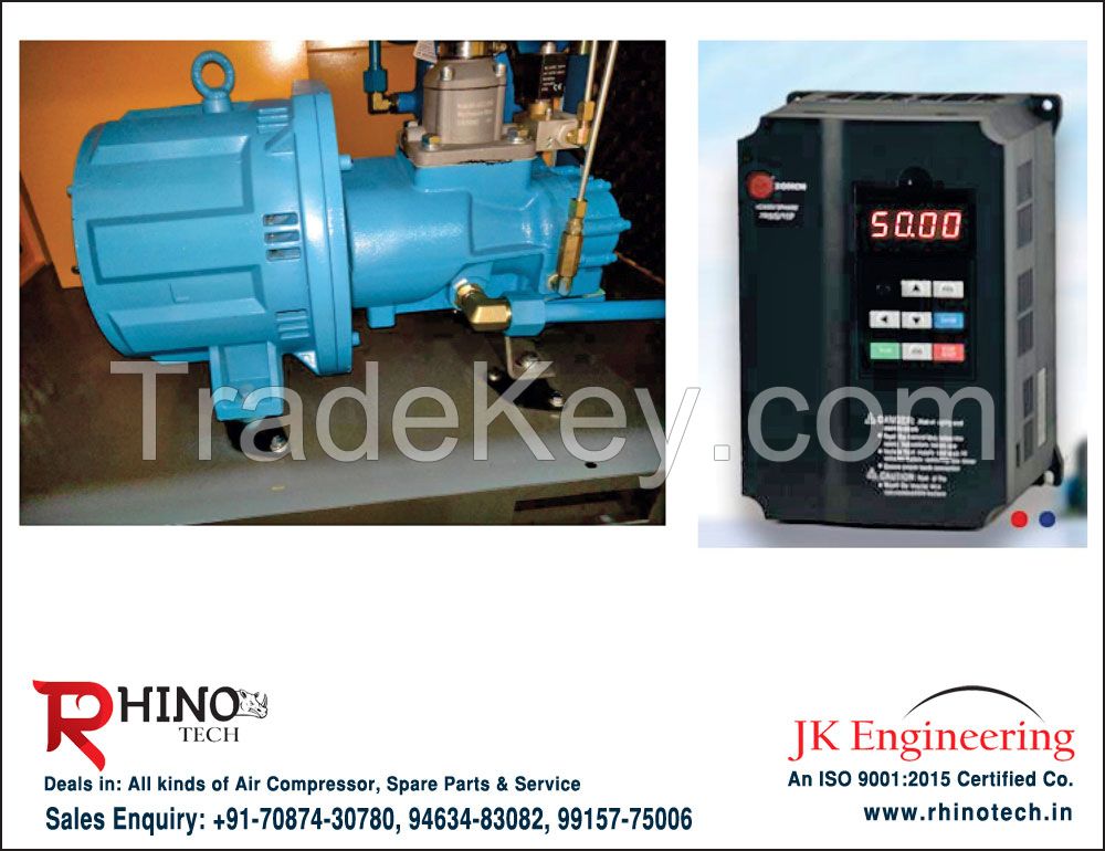 Air Compressor VSD Without PM Motor manufacturers exporters in India Punjab 