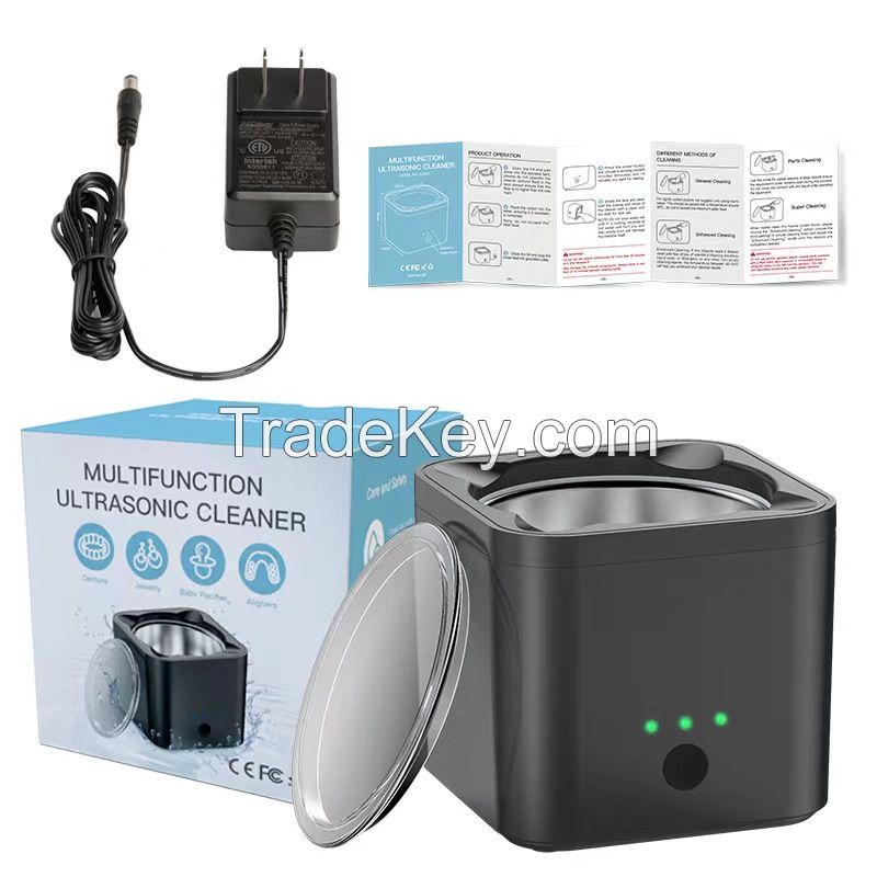 Portable Ultrasonic Uv Cleaning Machine 45000hz Wash Jewelry Washing Dental False Teeth Denture Ultrasonic Cleaner Dental