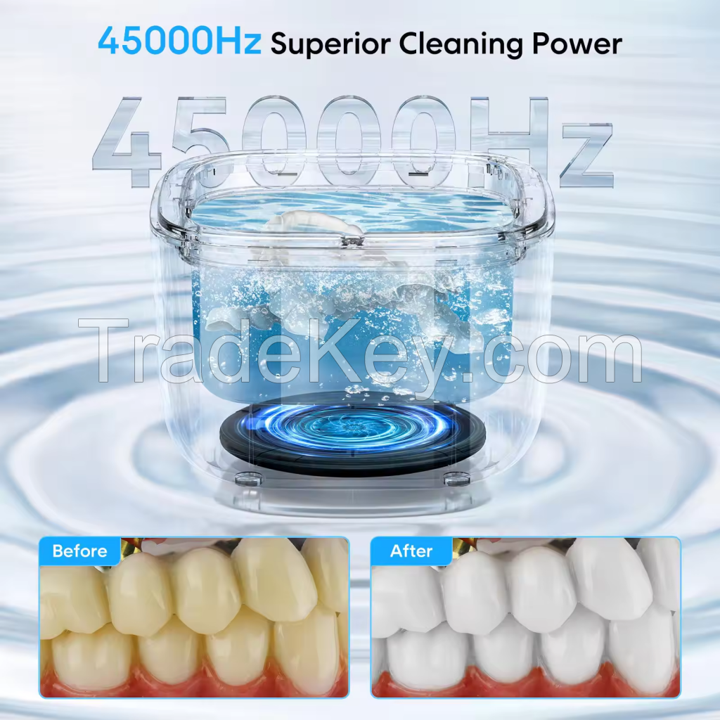 Touch Control watch jewelry electronic UV light jewelry dental care cleaner ultrasonic cleaning machine