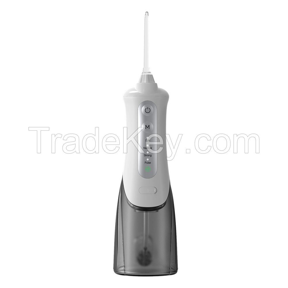 Oral Irrigator Ipx7 Waterproof Electric Teeth Cleaning Device Home Travel Dental Floss Rechargeable Cordless Water Flosser