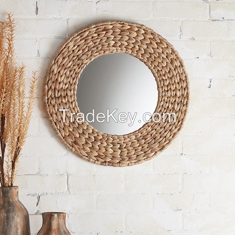 Water Hyacinth Mirror Makeup Mirror And Decoration From Vietnamese Manufacturer