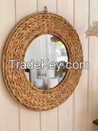 Water Hyacinth Mirror Makeup Mirror And Decoration From Vietnamese Manufacturer