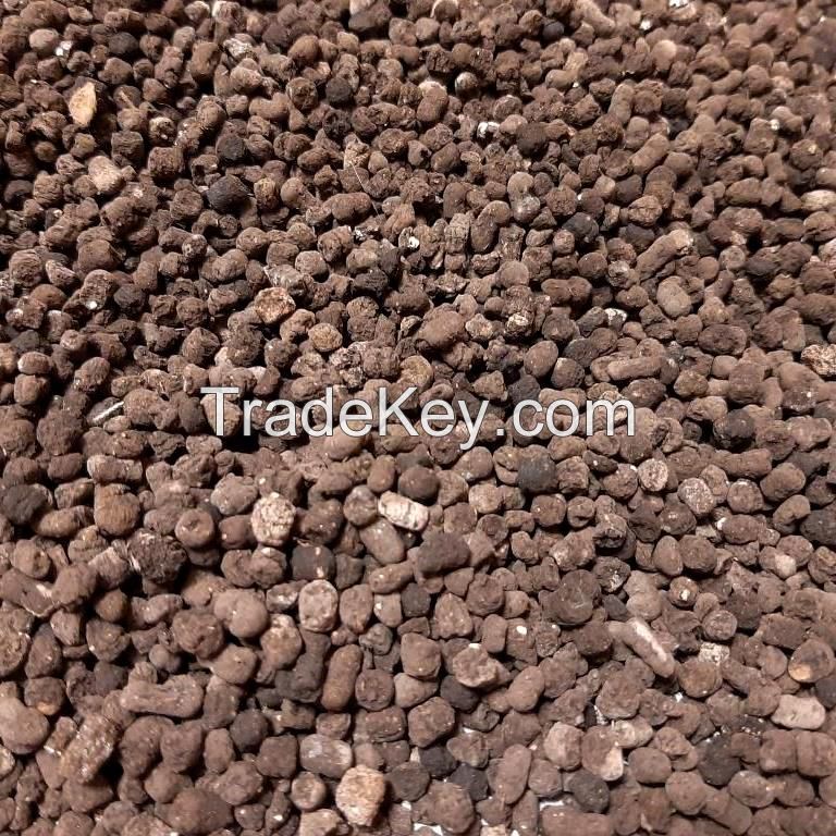 Compound organic-mineral pelleted fertilizer SAP G8-8-8