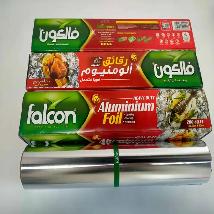 BBQ Aluminium Foil Roll For Kitchen Use Falcon foil paper