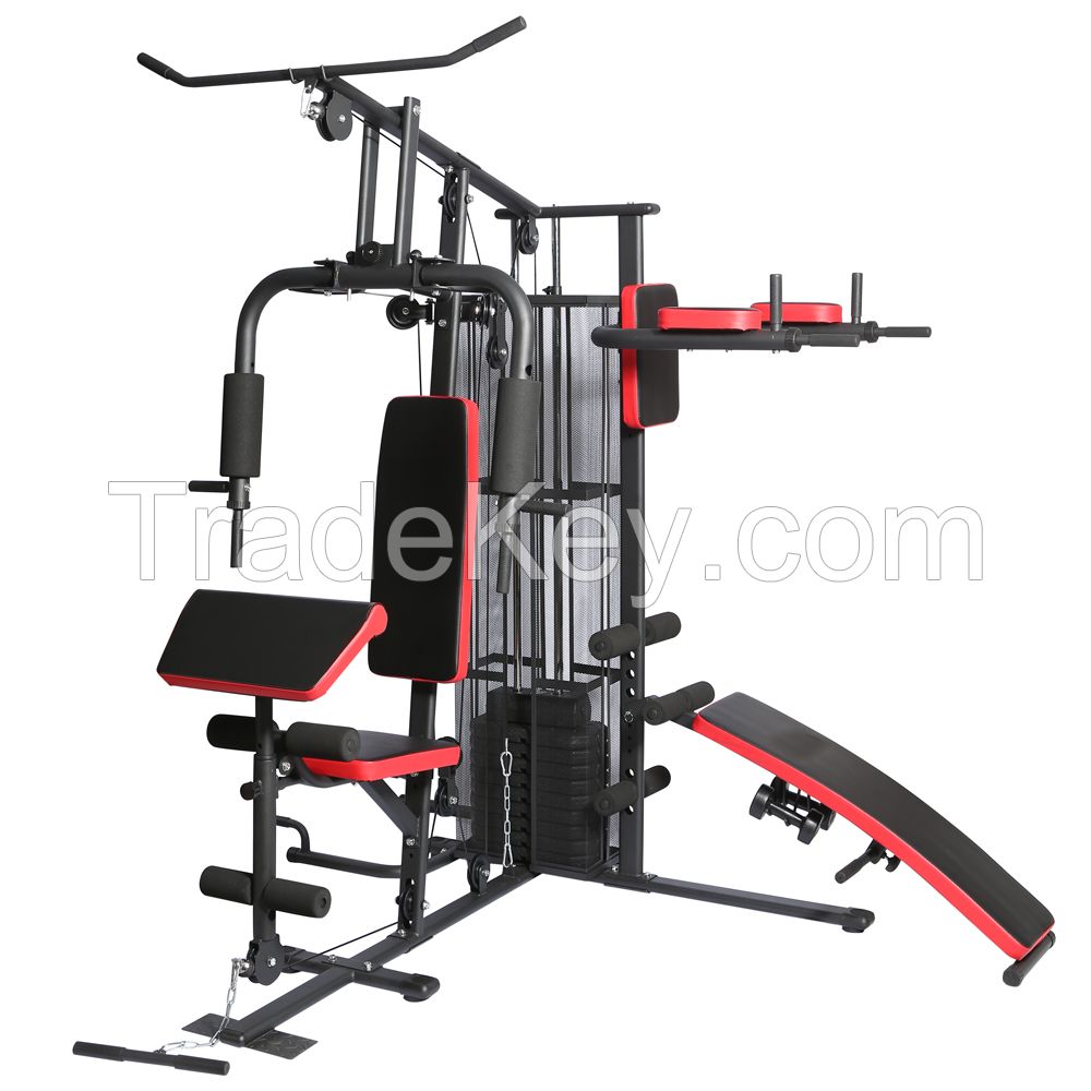 Fitness Equipment Smith Machine with Adjustable Bench Multi Functional Machine