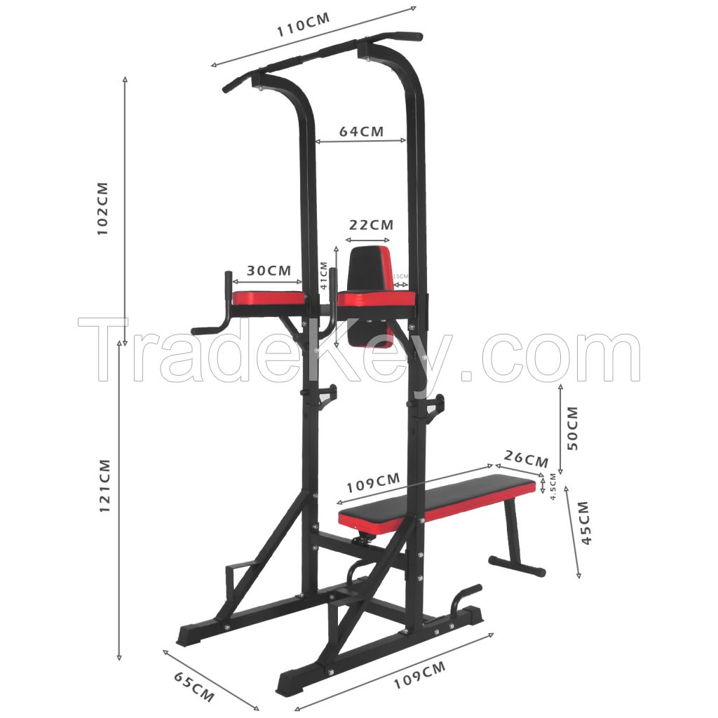 Home Multi Gym Power Tower Station Rome Chair