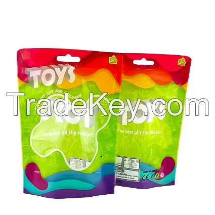 Special Shaped Standing Up Aluminized Toy Bag