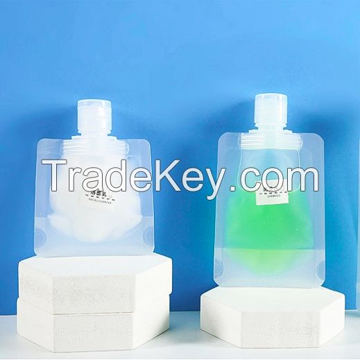 Self-Contained Detergent   Shampoo Packing Bag