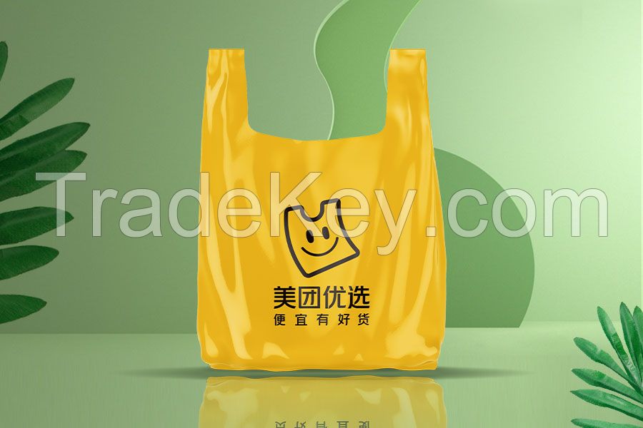 Biodegradable plastic shopping bags