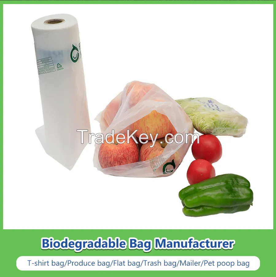 biodegradable flat vegetable pockets