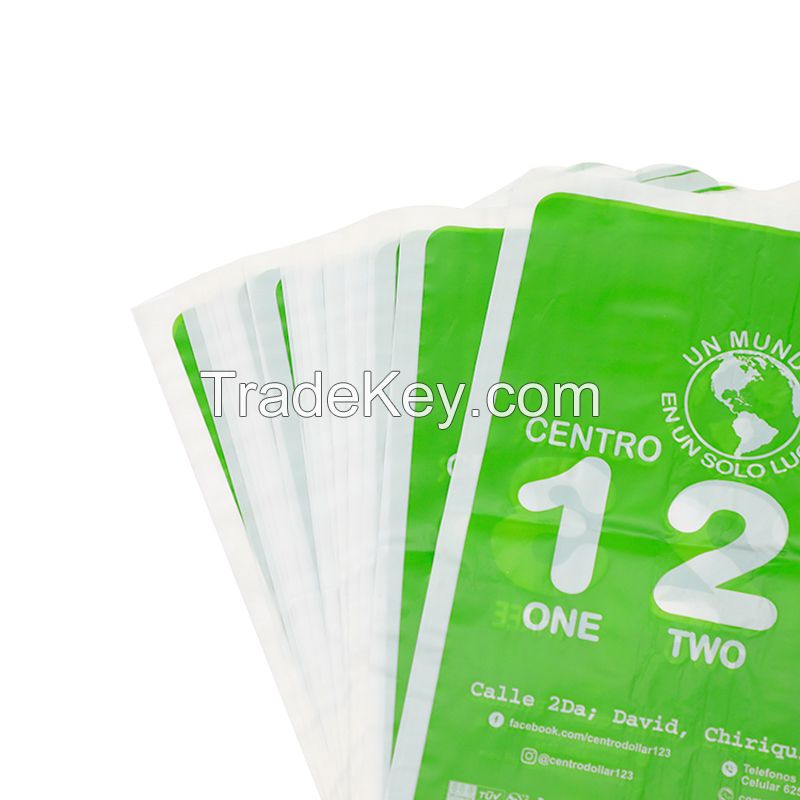 PLA+Pbat/Pbat+Corn Starch Biodegradable Bags, Compostable Bags, Supermarket Bags Manufacturer with Customized Printing Logo