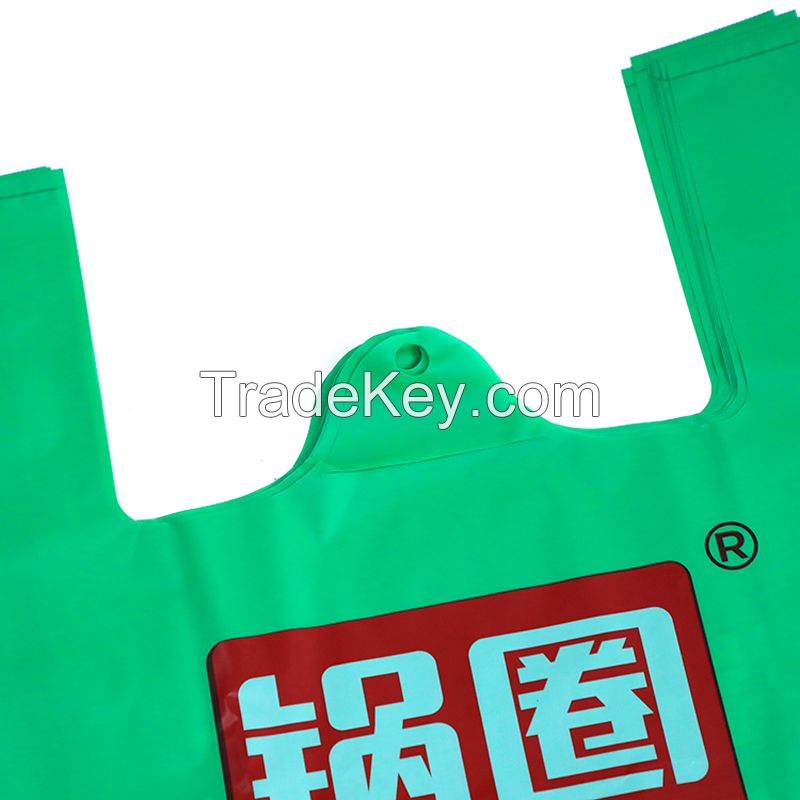 biodegradable / Compostable T-Shirt Shopping bags