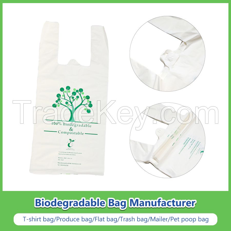 100% Biodegradable Bags Manufacturer with Brc, BSCI, CE, Grs, Bpi, TUV, FDA, Seeding, Ok Compost Home, Ok Compost Industrial, Seeding Certificate