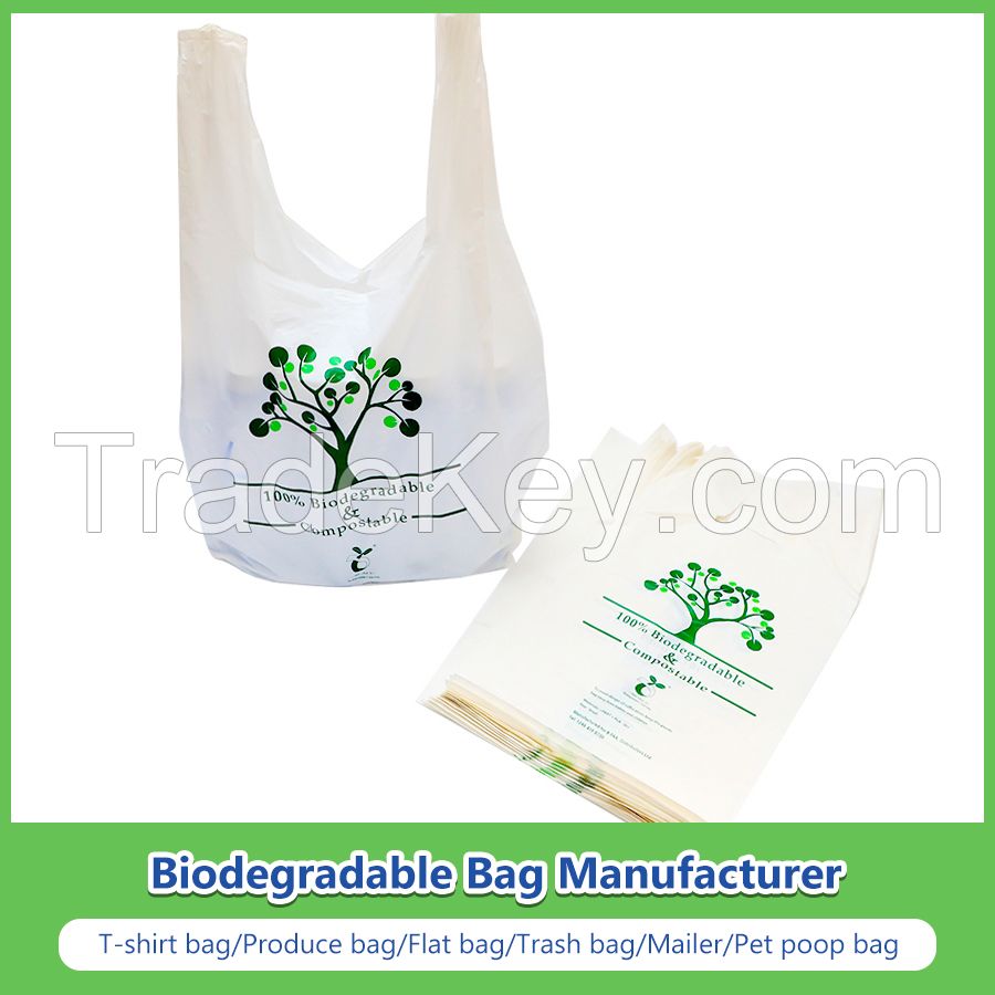 100% Biodegradable Bags Manufacturer with Brc, BSCI, CE, Grs, Bpi, TUV, FDA, Seeding, Ok Compost Home, Ok Compost Industrial, Seeding Certificate