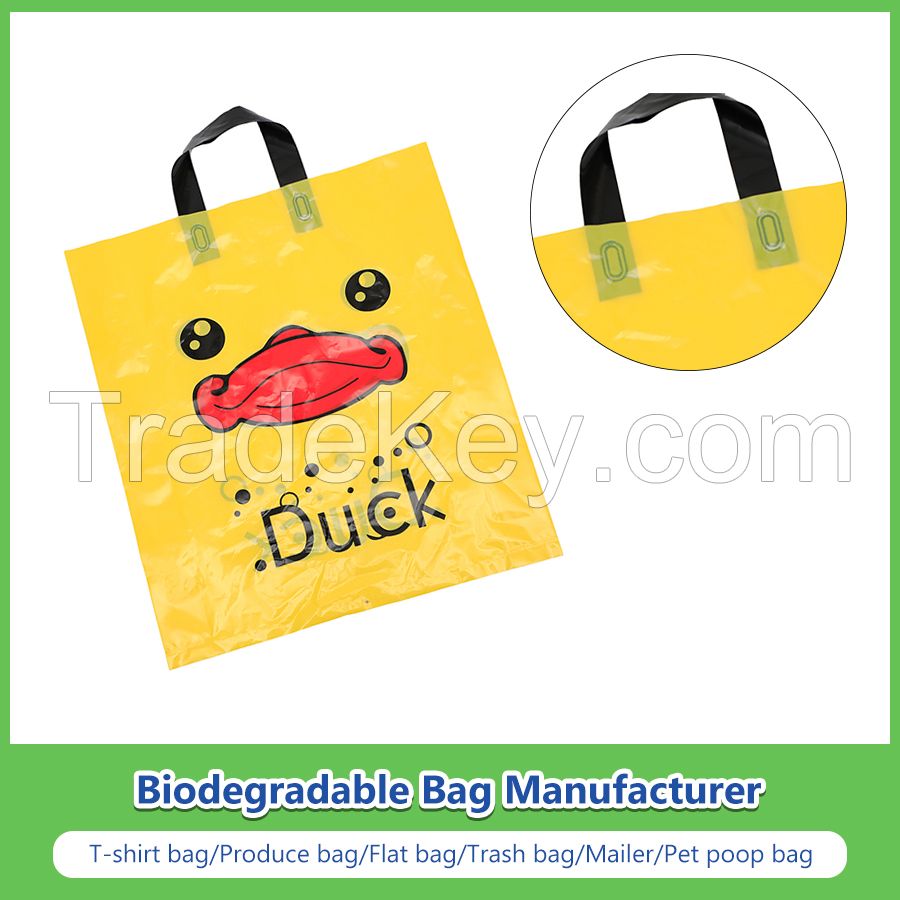 Biodegradable,Compostable,Corn Starch Clothing Bags,Garment Bags Shopping Packaging Bags Manufacturer with Brc, BSCI,CE, Grs,Bpi,FDA,Seeding,Ok Compost Home/industrial