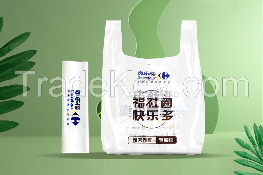 Cornstarch Home Compost Eco Friendly Compostable Biodegradable Packing Bags with Customized Logo Printed Wholesale