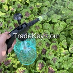 Supercharged handheld 1.5L 2L watering vase, continuous sprinkling spr