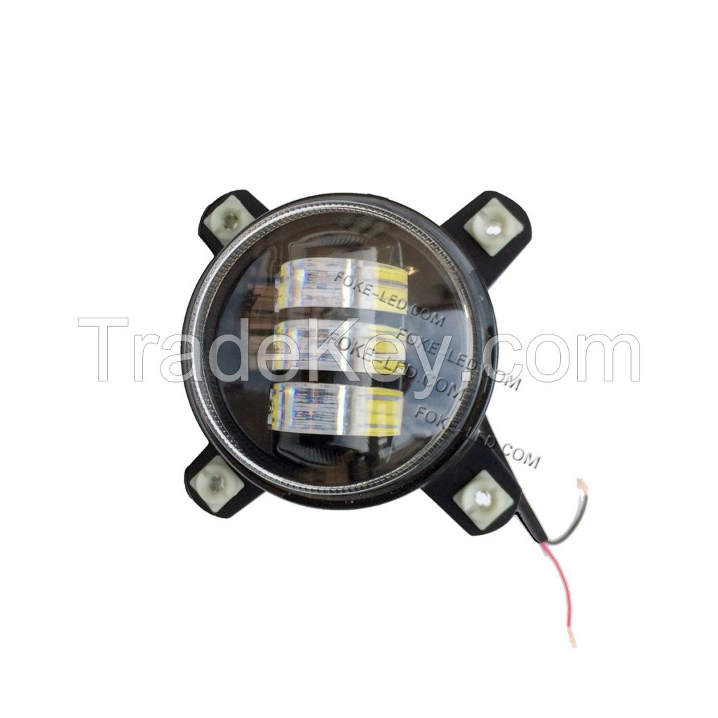 30w 3 inch CREE LED fog light headlights LED driving light with bracket Lead Time 30â€“45 days