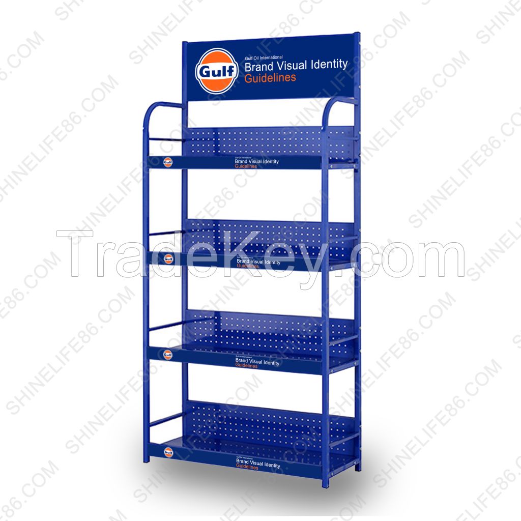 Metal Lubricant Display Stands