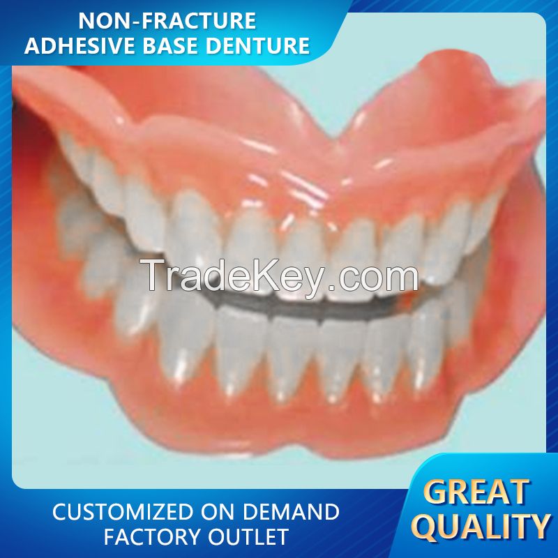 Non-fracture Adhesive Base Denture