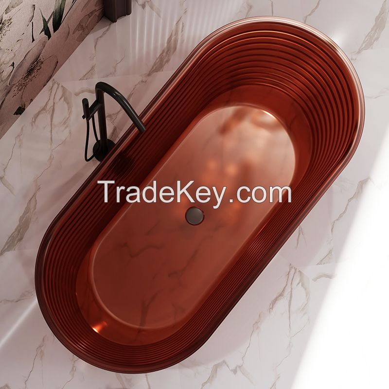 China Luxury Fluted Transparent Tubs Wholesale | Monblari