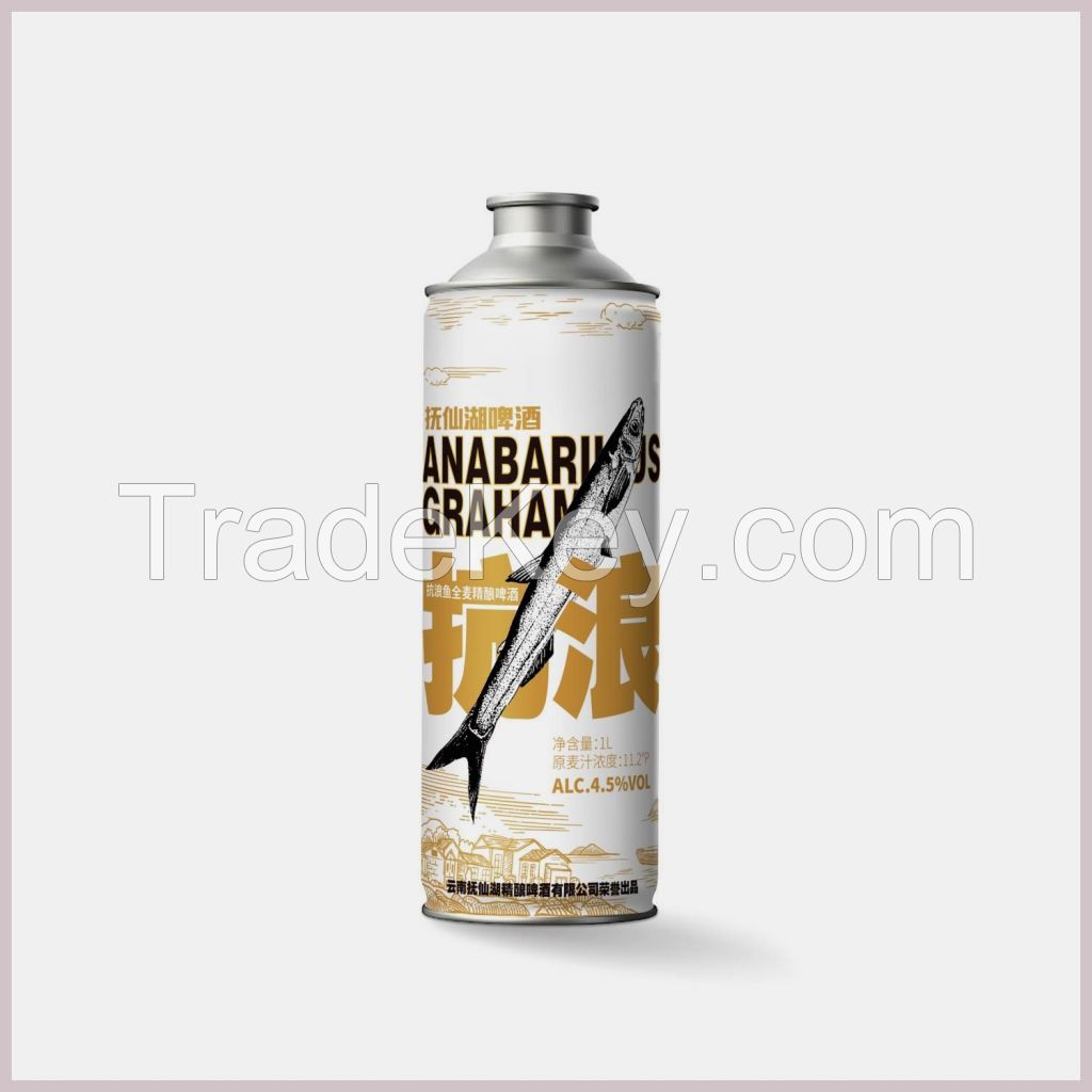 Customized Monobloc Bottle Hot Sale Custom Size Printing 150ml 300ml 500ml Spray Cans Aluminum Tin Cans Paint Tin Empty Aerosol Can