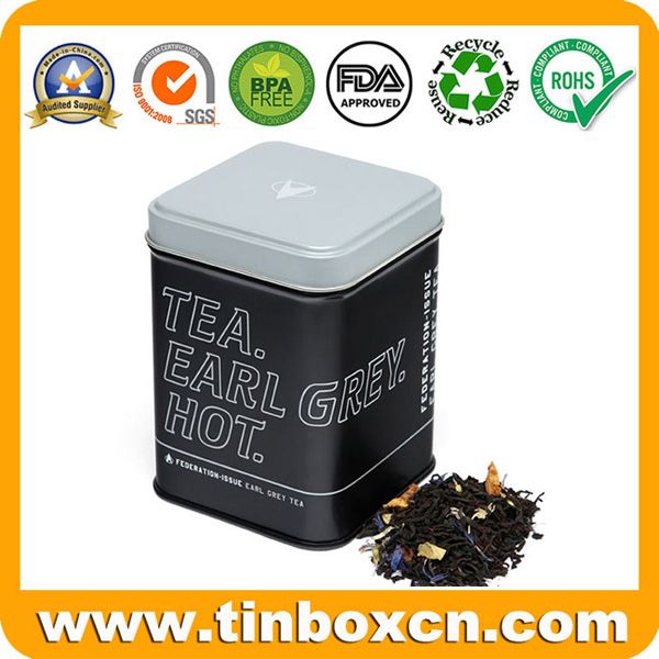 Food Packaging Box Tin Tea