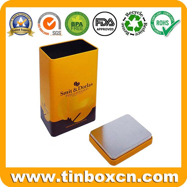 Food grade coffee tin box