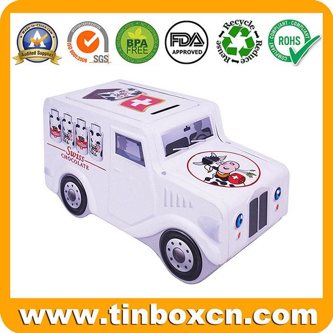 Gift packaging box car tin