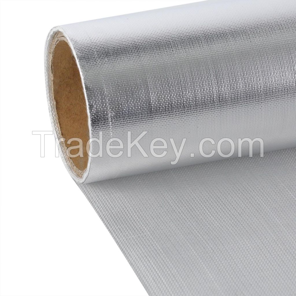 Aluminum foil fiberglass cloth heat insulation Low-Temperature-Resistant