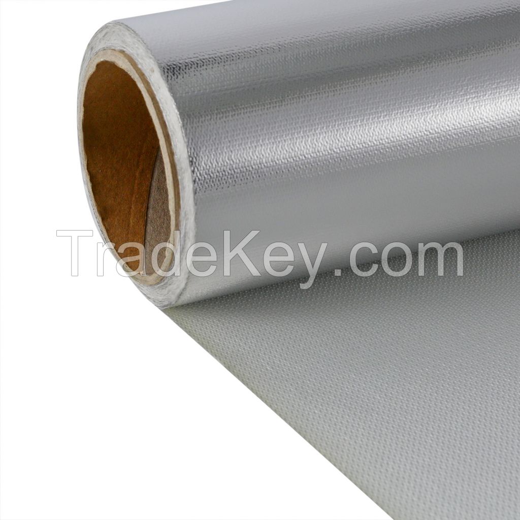 Aluminum foil fiberglass cloth heat insulation Low-Temperature-Resistant
