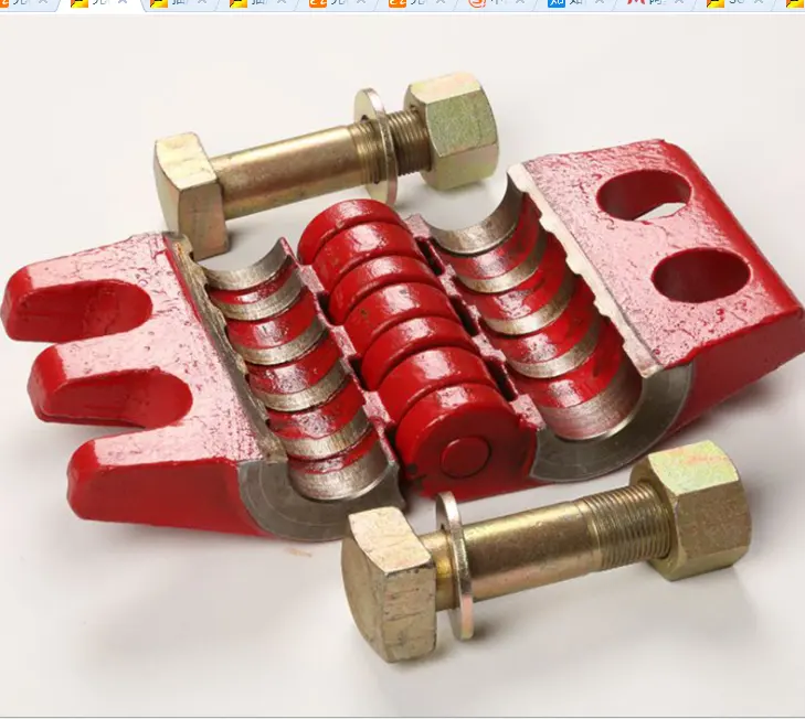 API standard bolt type Polished Rod Clamp single or double bolt polish rod clamp for oilfield