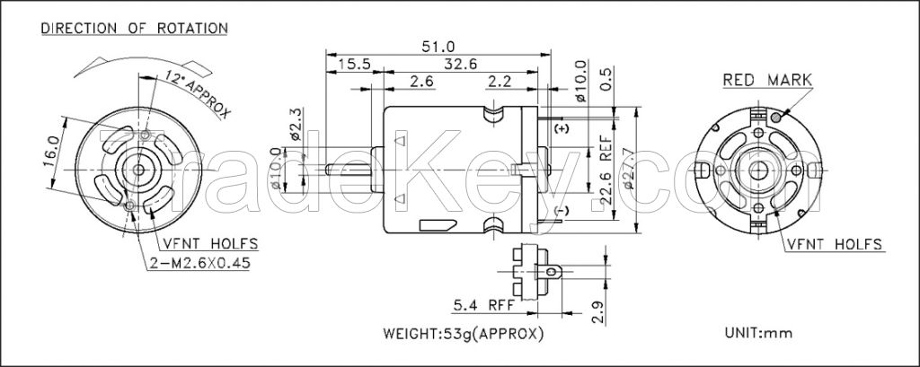 DC MOTOR R-360SAC