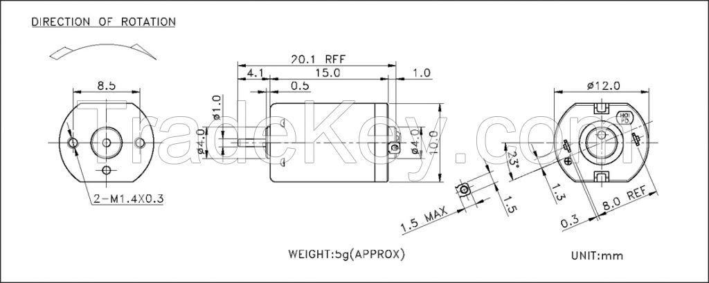 Dc Motor F-n2f